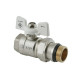 Кран кульовий з американкою Nolf classic 3/4" прямий NFC.963-08 (NF3161)