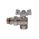 Кран шаровой с американкой Nolf classic 1/2" угловой NFC.983-06 (NF3162)