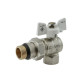 Кран шаровой с американкой Nolf classic 1/2" угловой NFC.983-06 (NF3162)