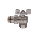 Кран шаровой с американкой Nolf classic 3/4" угловой NFC.983-08 (NF3163)