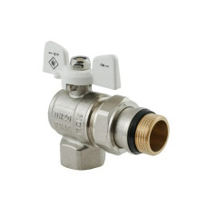 Кран шаровой с американкой Nolf classic 3/4" угловой NFC.983-08 (NF3163)
