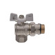 Кран шаровой с американкой Nolf classic 3/4" угловой NFC.983-08 (NF3163)