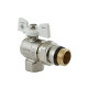 Кран шаровой с американкой Nolf classic 3/4" угловой NFC.983-08 (NF3163)