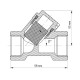 Фильтр грубой очистки Nolf 1/2" NF.F04B (NF2979)