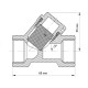 Фильтр грубой очистки Nolf 3/4" F04B (NF2980)