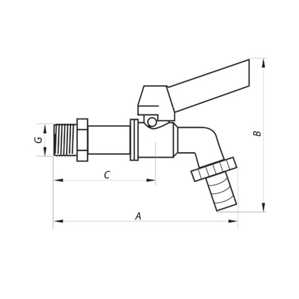 Кран полива Nolf 1/2" NF.240 (NF2974)