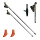 Палки для скандинавской ходьбы Gabel X-5 Black 115 (7009351141150)