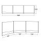 Тент пляжний Outwell Windscreen Grey (111161) 929035