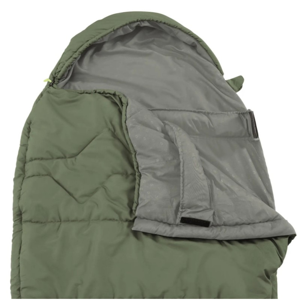 Спальний мішок Outwell Pine/+2°C Olive Green Left (230344)