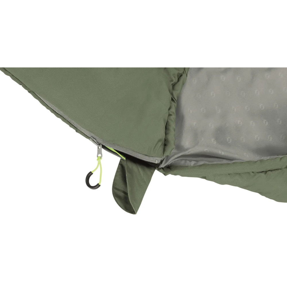 Спальний мішок Outwell Pine/+2°C Olive Green Left (230344)
