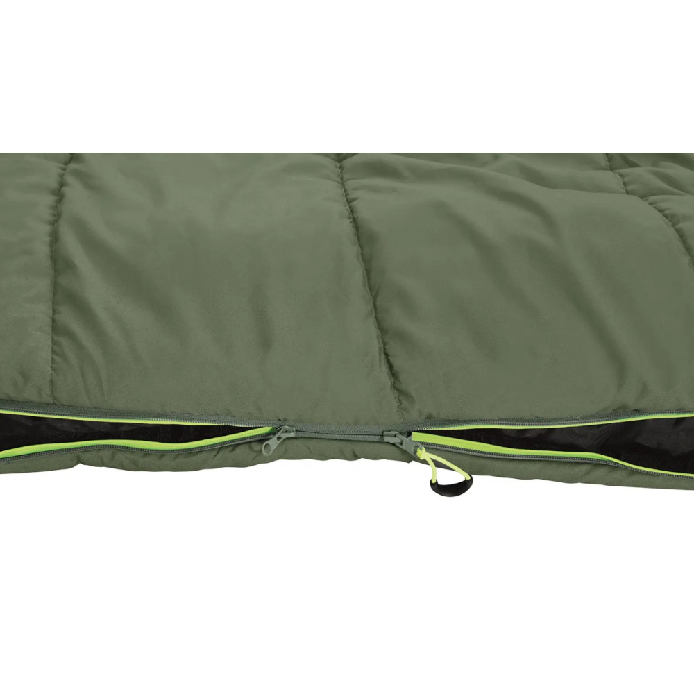 Спальний мішок Outwell Pine/+2°C Olive Green Left (230344)