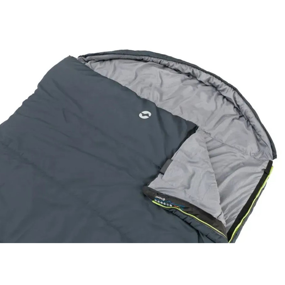 Спальний мішок Outwell Campion Lux Double Dark Grey/-1°C (400087)