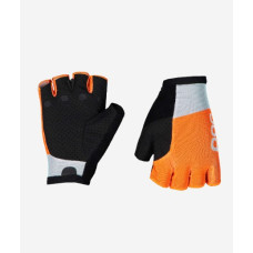 Велоперчатки POC Essential Road Mesh Short Glove Granite Grey/Zink Orange L