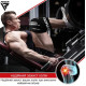 Бинты на колени RDX K1 GYM Knee Wraps White/Black Plus (WAH-K1W+)