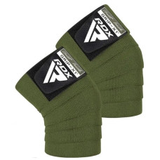 Бинты на колени RDX K1 GYM Knee Wraps Army Green (WAH-K1AG)