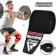 Бинты на колени RDX K1 GYM Knee Wraps White/Black Plus (WAH-K1W+)