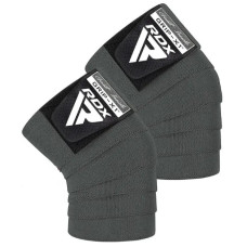 Бинты на колени RDX K1 GYM Knee Wraps Grey (WAH-K1G)