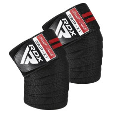 Бинты на колени RDX GYM KNEE WRAP R11 BLACK/RED (WAH-KR11BR)