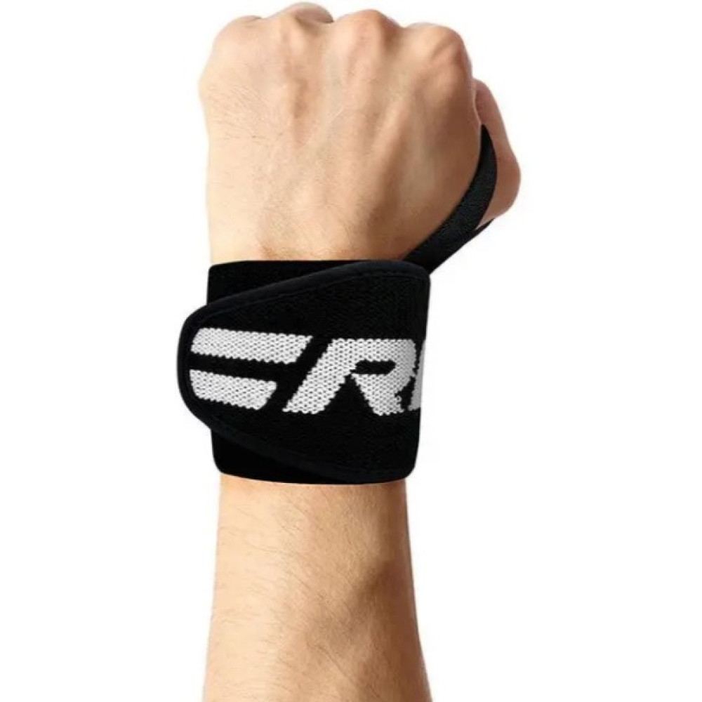 Бинти для зап'ясть (кистьові бинти) RDX W2 Gym Wrist Wraps Black Pro (WAH-W2B)
