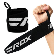 Бинты для запястий (кистевые бинты) RDX W2 Gym Wrist Wraps Black Pro (WAH-W2B)