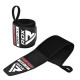 Бинты для запястий (кистевые бинты) RDX W3 Gym Wrist Wraps Full Black (WAH-W3FB)