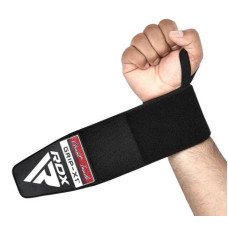 Бинты для запястий (кистевые бинты) RDX W3 Gym Wrist Wraps Full Black (WAH-W3FB)