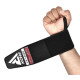 Бинты для запястий (кистевые бинты) RDX W3 Gym Wrist Wraps Full Black (WAH-W3FB)