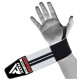 Бинты для запястий (кистевые бинты) RDX W2 Gym Wrist Wraps BLACK/WHITE PLUS (WAH-W3W+)