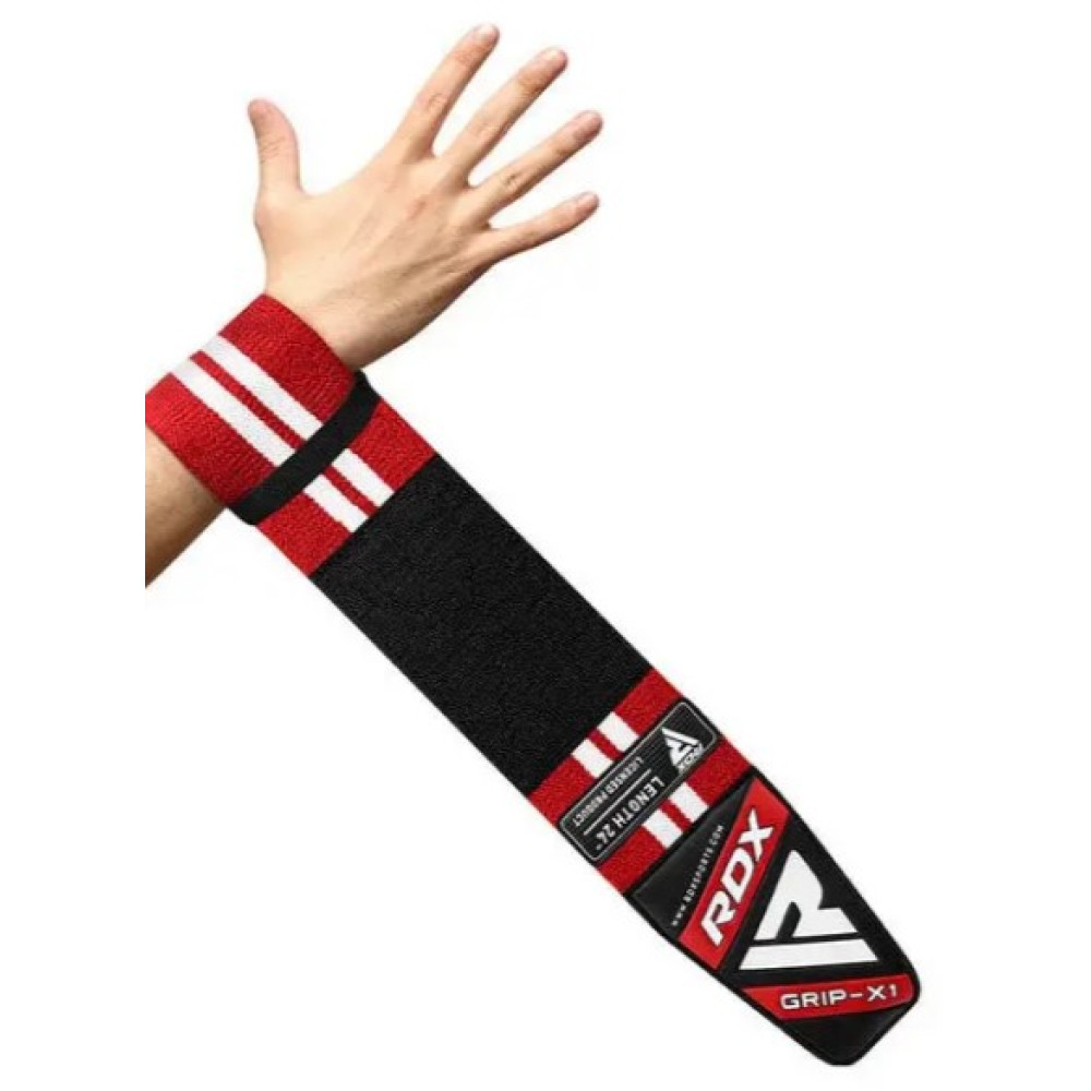 Бинты для запястий (кистевые бинты) RDX W4 RED 36"-L (WAH-W4R-L)