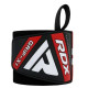 Бинты для запястий (кистевые бинты) RDX W4 RED 18"-S (WAH-W4R-S)