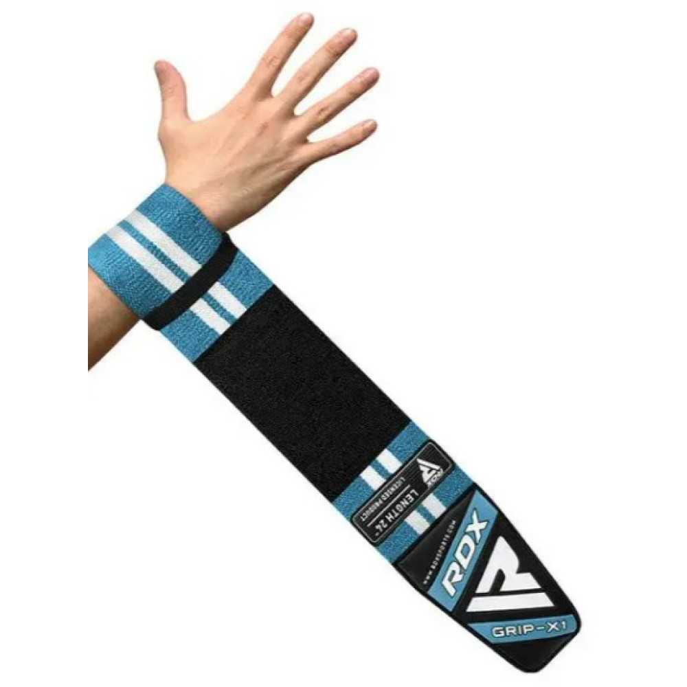 Бинти для зап'ясть (кистьові бинти) RDX W4 SKY BLUE 18"-S (WAH-W4SU-S)