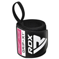 Бинты для запястий (кистевые бинты) RDX GYM WRIST WRAP R11 BLACK/PINK (WAH-WR11BP)