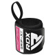 Бинты для запястий (кистевые бинты) RDX GYM WRIST WRAP R11 BLACK/PINK (WAH-WR11BP)