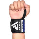 Бинты для запястий (кистевые бинты) RDX GYM WRIST WRAP R11 BLACK/ BLUE (WAH-WR11BU)