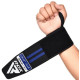 Бинты для запястий (кистевые бинты) RDX GYM WRIST WRAP R11 BLACK/ BLUE (WAH-WR11BU)