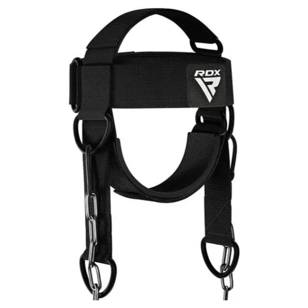 Тяга для шиї RDX H2 Neck Harness Black Plus (WAN-H2B+)