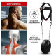 Тяга для шиї RDX H2 Neck Harness Black Plus (WAN-H2B+)