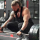 Лямки для тяги RDX S4 Gym Cotton Gel Straps Black Plus (WAC-S4B+)