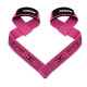 Лямки для тяги RDX S4 Gym Cotton Gel Straps Pink Plus (WAC-S4P+)