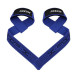 Лямки для тяги RDX S4 Gym Cotton Gel Straps Blue Plus (WAC-S4U+)