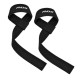 Лямки для тяги RDX W1 Gym Single Strap Black Plus (WAN-W1B+)