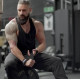 Лямки для тяги RDX W1 Gym Single Strap Camo Gray Plus (WAN-W1CG+)