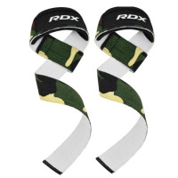 Лямки для тяги RDX W1 Gym Single Strap Camo Green Plus (WAN-W1CGN+)