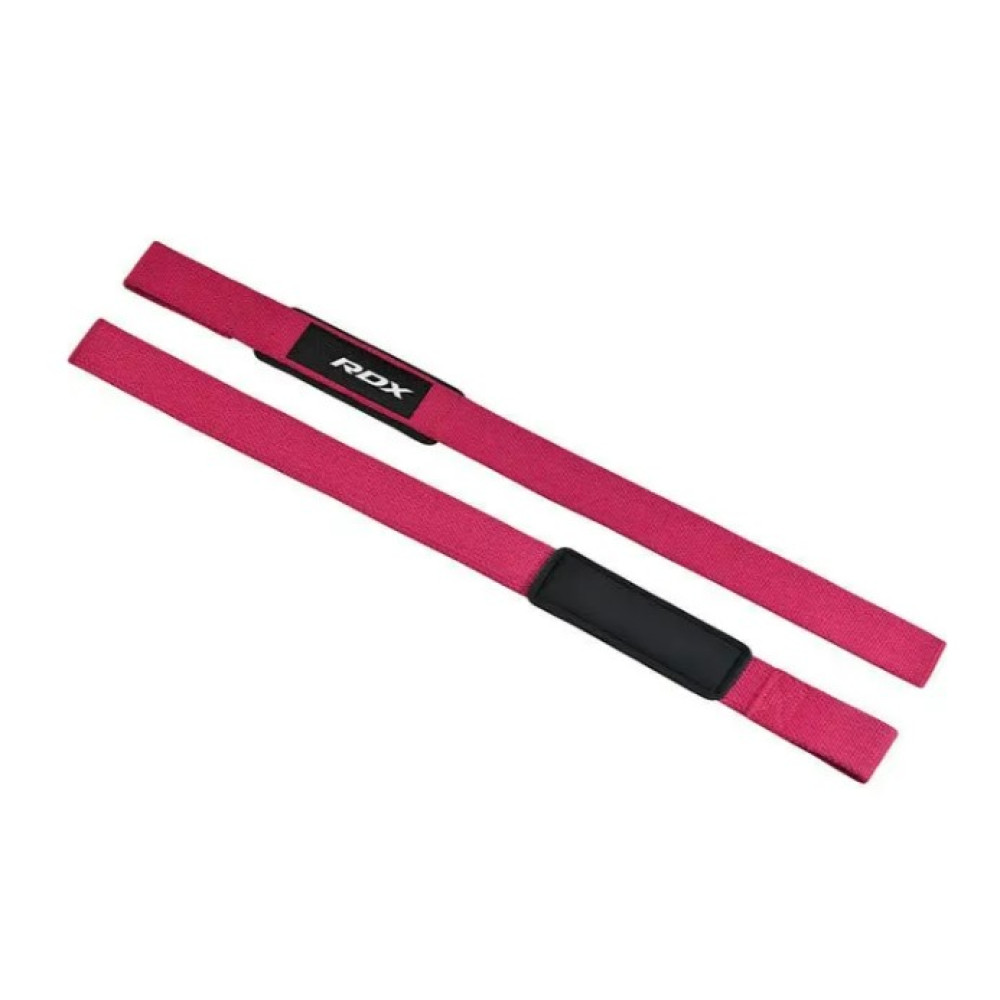 Лямки для тяги RDX W1 Gym Single Strap Pink Plus (WAN-W1P+)