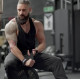 Лямки для тяги RDX W1 Gym Single Strap Red Plus (WAN-W1R+)