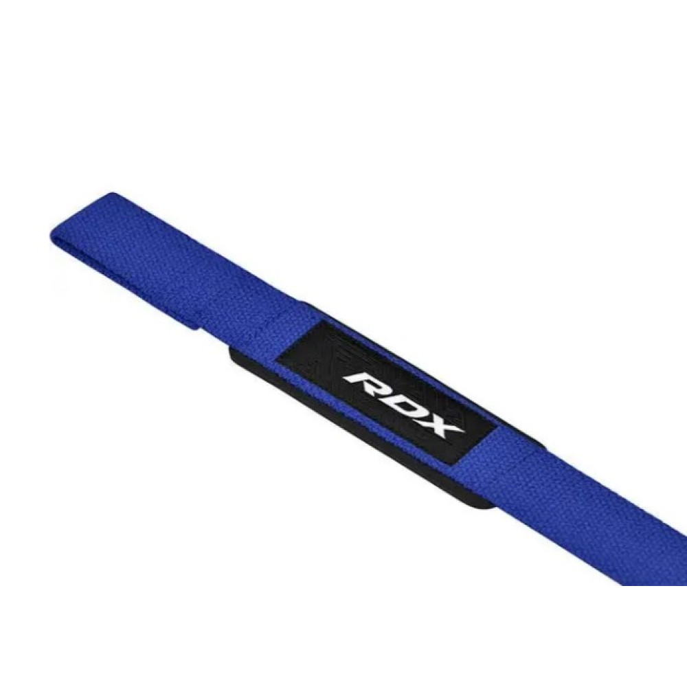 Лямки для тяги RDX W1 Gym Single Strap Blue Plus (WAN-W1U+)