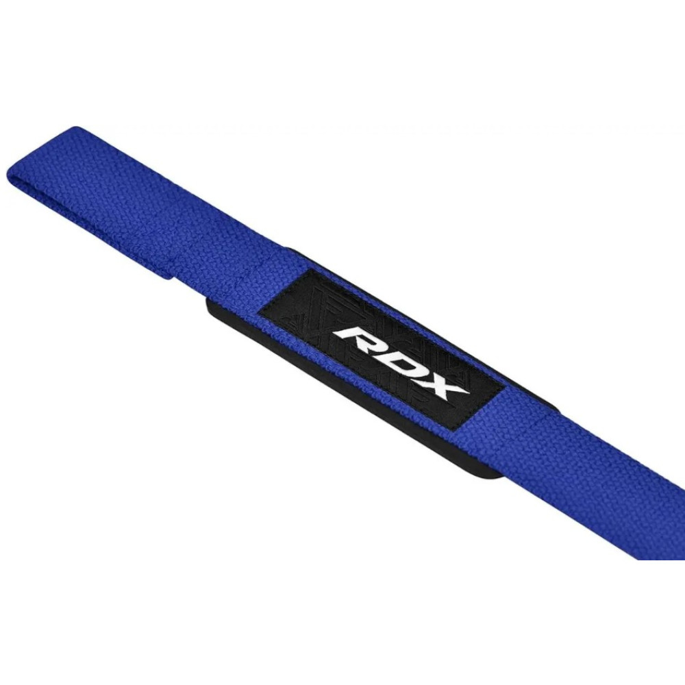 Лямки для тяги RDX W1 Gym Single Strap Blue Plus (WAN-W1U+)