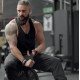 Лямки для тяги RDX W1 Gym Single Strap Blue Plus (WAN-W1U+)