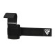 Гаки для тяги на зап'ястя RDX W5 Gym Hook Strap Black Plus (WAN-W5B+)