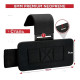 Гаки для тяги на зап'ястя RDX W5 Gym Hook Strap Black Plus (WAN-W5B+)